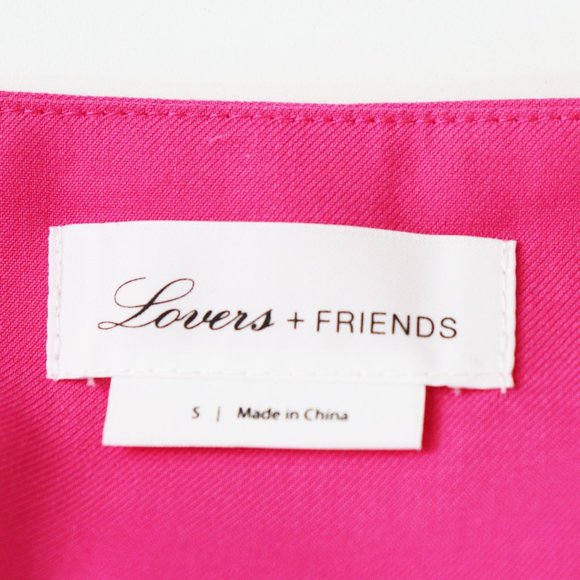 Lovers + Friends Everton Capri Pant Lipstick Pink - Picture 5 of 9